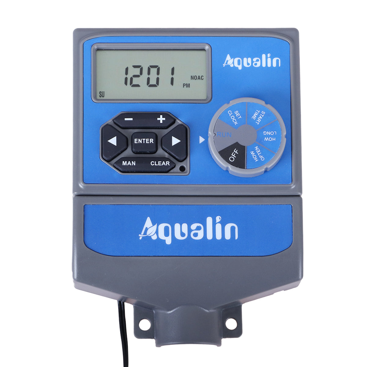 8 Stations Garden Automatic Irrigation AC 230V Input Controller Water Timer Watering System with EU standard Transformer #10468 - Aqualin Official Store