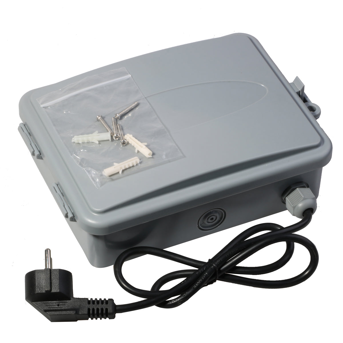 11 Station Garden Automatic Irrigation 220-240V AC Controller Water Timer Watering System with EU standard Internal Transformer #10469 - Aqualin Official Store