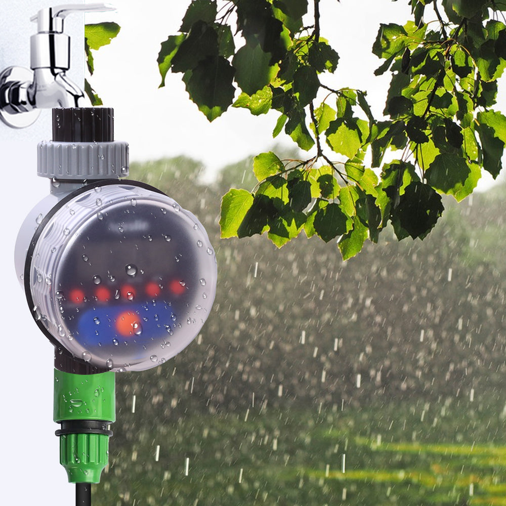 Automatic LCD Display Watering Timer Electronic Home Garden Ball Valve Water Timer For Garden Irrigation 21026 Upgrade # 21526 - Aqualin Official Store