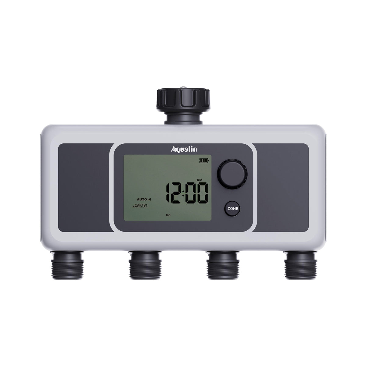 4-Outlet Water Timer Automatic Irrigation Hose Sprinkler Timer 4 Zone Programmable Garden Watering Systems Controller