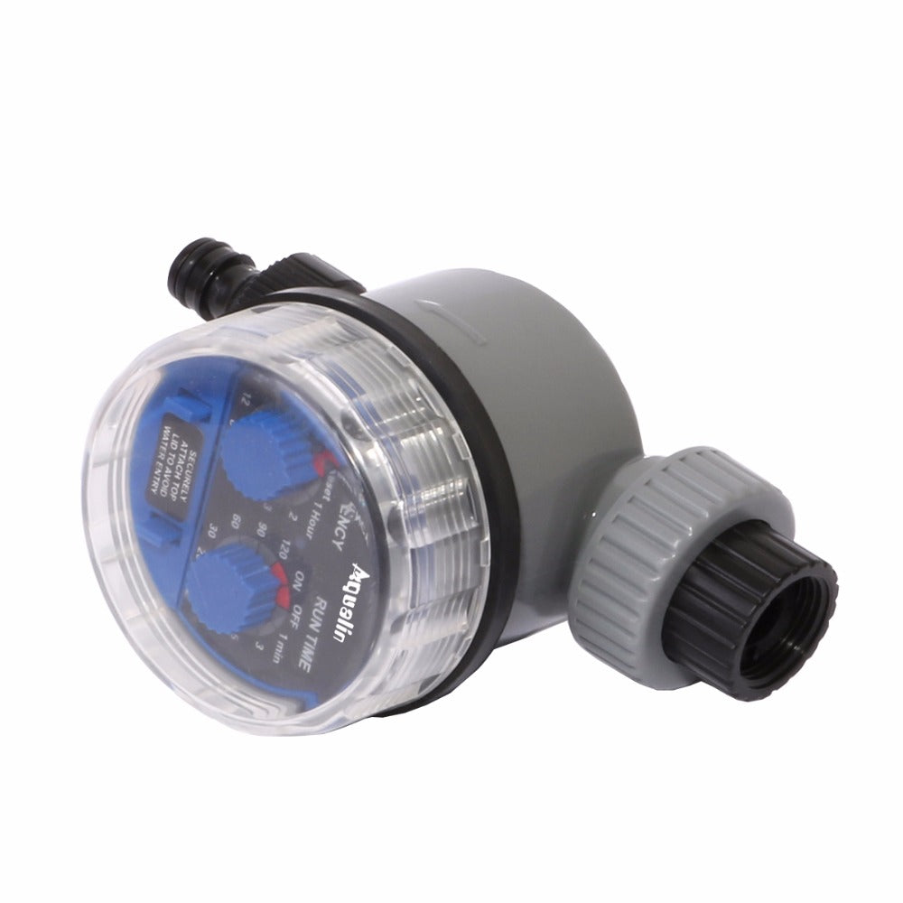 Garden Water Timer Ball Valve Automatic Electronic Irrigation Timer Controller System #21025 - Aqualin Official Store