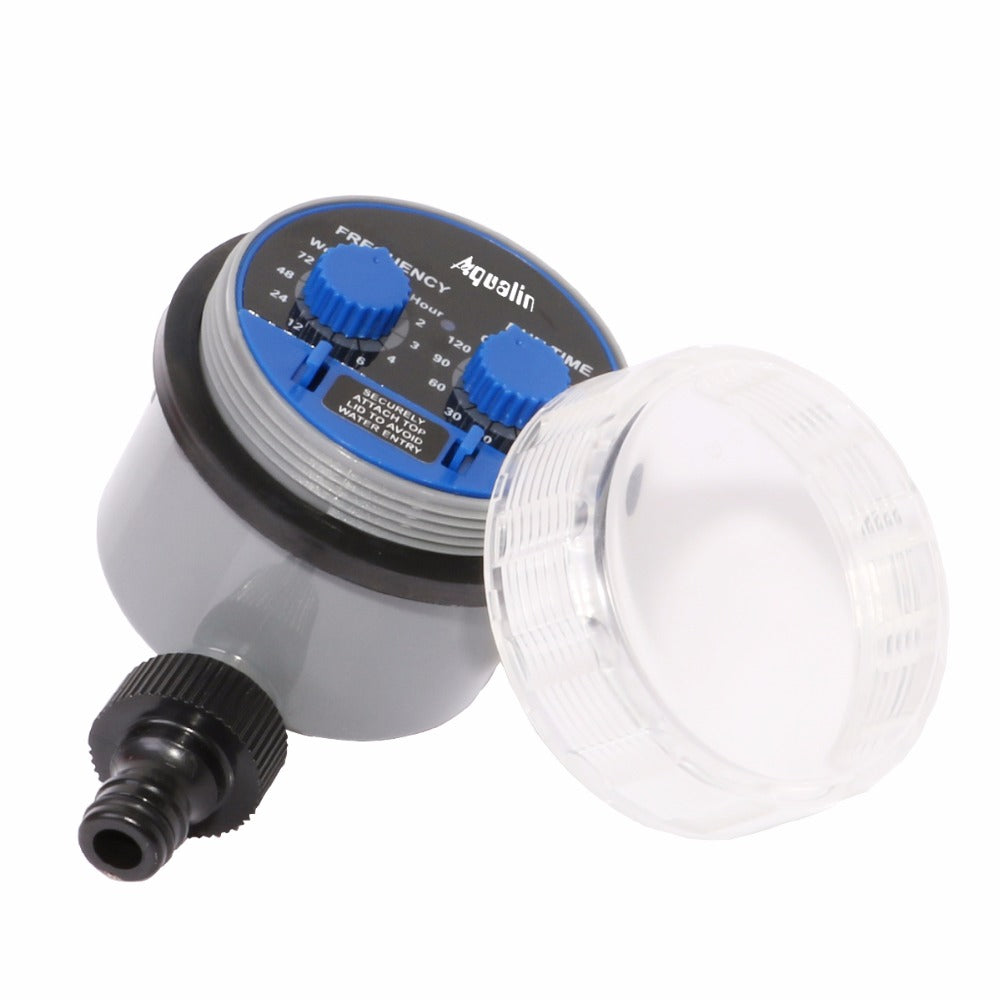 Garden Water Timer Ball Valve Automatic Electronic Irrigation Timer Controller System #21025 - Aqualin Official Store