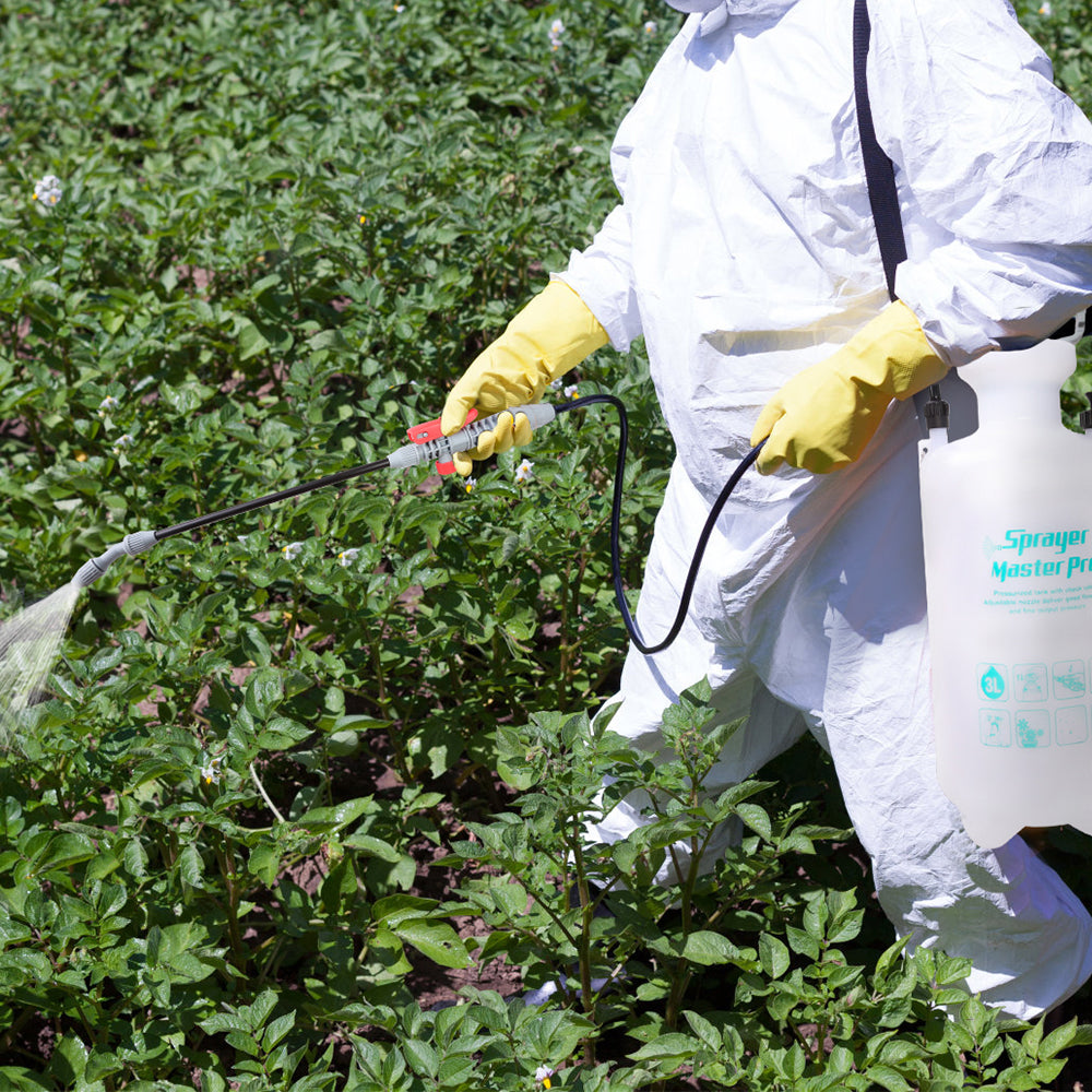 1.5/3/5L Garden Irrigation Pneumatic Sprayer Home Lawn Large Range Spray Water Fogger Spraying Disinfect Pesticides Tools - Aqualin Official Store