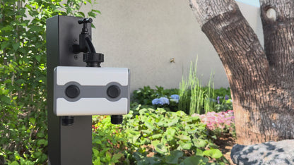 WiFi Garden Water Timer 2 Zones Smart Watering Timers for Irrigation with WiFi Hub Sprinkler Hose Timer  APP Control#21188+21189