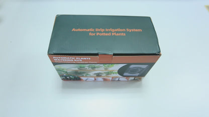 Aqualin Automatic Watering System Houseplants Waterer Indoor Irrigation Kit Self DIY Watering System and Programmable Water Timer for 10 Potted Plants#22096