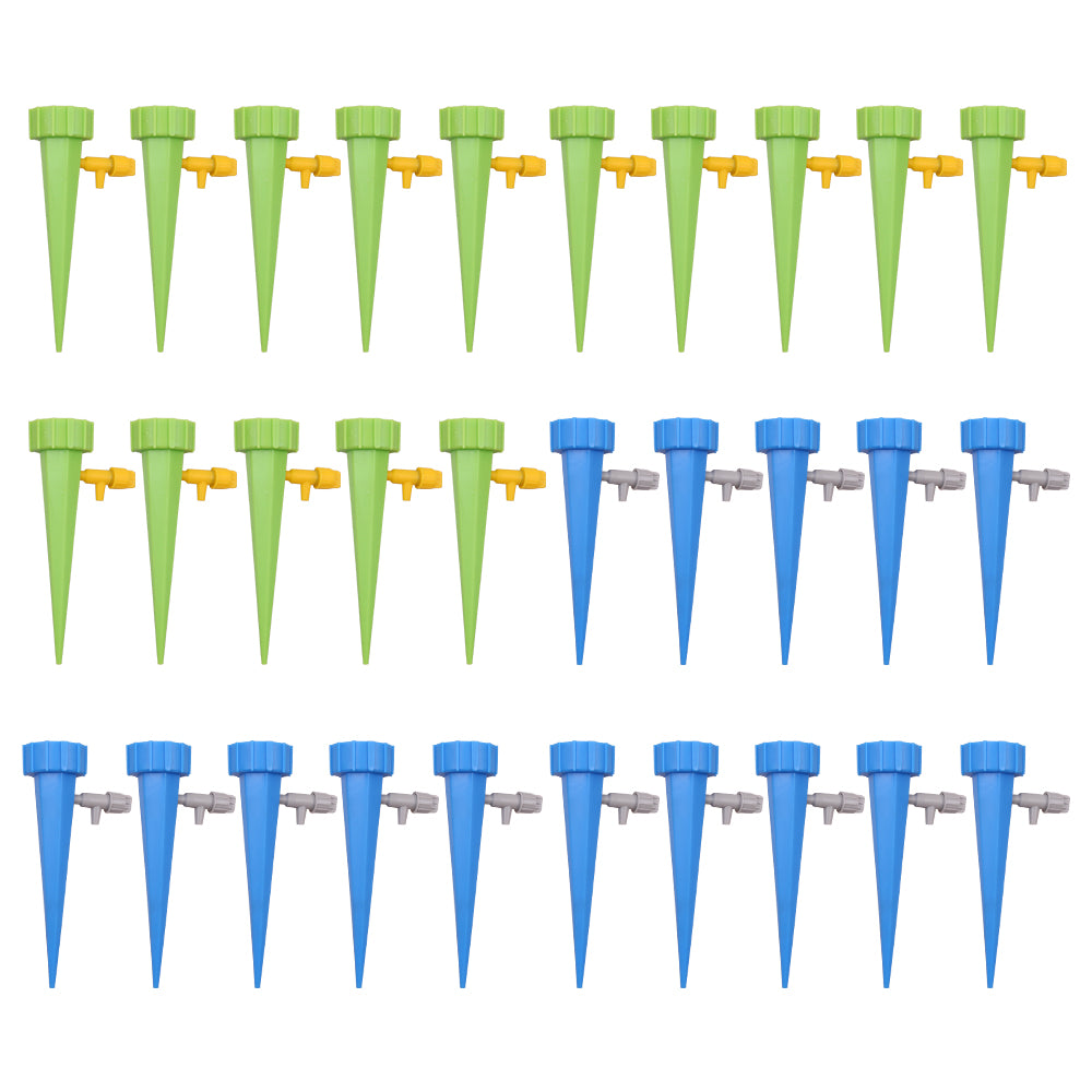 12pc/ 18pc/24pc/30pc/36pc Garden Drip Irrigation Watering Spike Kits Automatic Spikes System for Plants , Home Bonsia#26301-17 - Aqualin Official Store