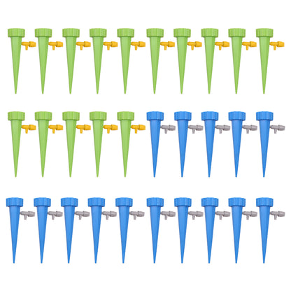 12pc/ 18pc/24pc/30pc/36pc Garden Drip Irrigation Watering Spike Kits Automatic Spikes System for Plants , Home Bonsia#26301-17 - Aqualin Official Store