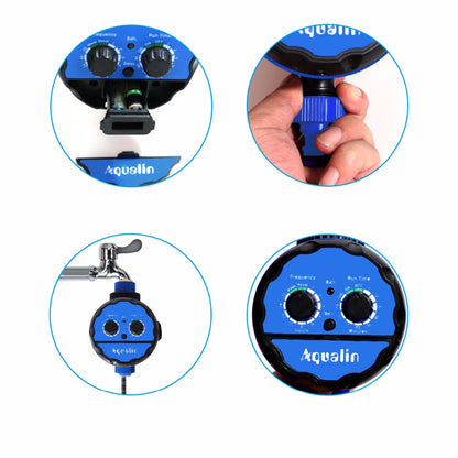 Watering Timer Irrigation Garden Water Timer Waterproof Controller for Garden,Yard with Rain Delay Function #21039 - Aqualin Official Store