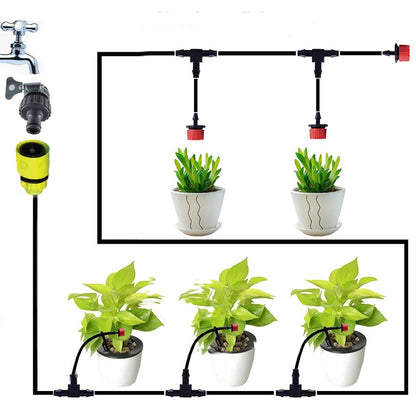 25m/ 30m Automatic Micro Drip Irrigation System Garden Irrigation Spray Self  Watering Kits with Adjustable Dripper #26301-1 - Aqualin Official Store