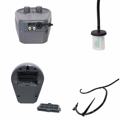 Automatic LCD Display Drip Irrigation Set Garden Flower Water Timer Watering Kit with Built-in High Quality Membrane Pump #22078 - Aqualin Official Store