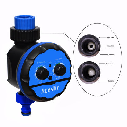 Watering Timer Irrigation Garden Water Timer Waterproof Controller for Garden,Yard with Rain Delay Function #21039 - Aqualin Official Store