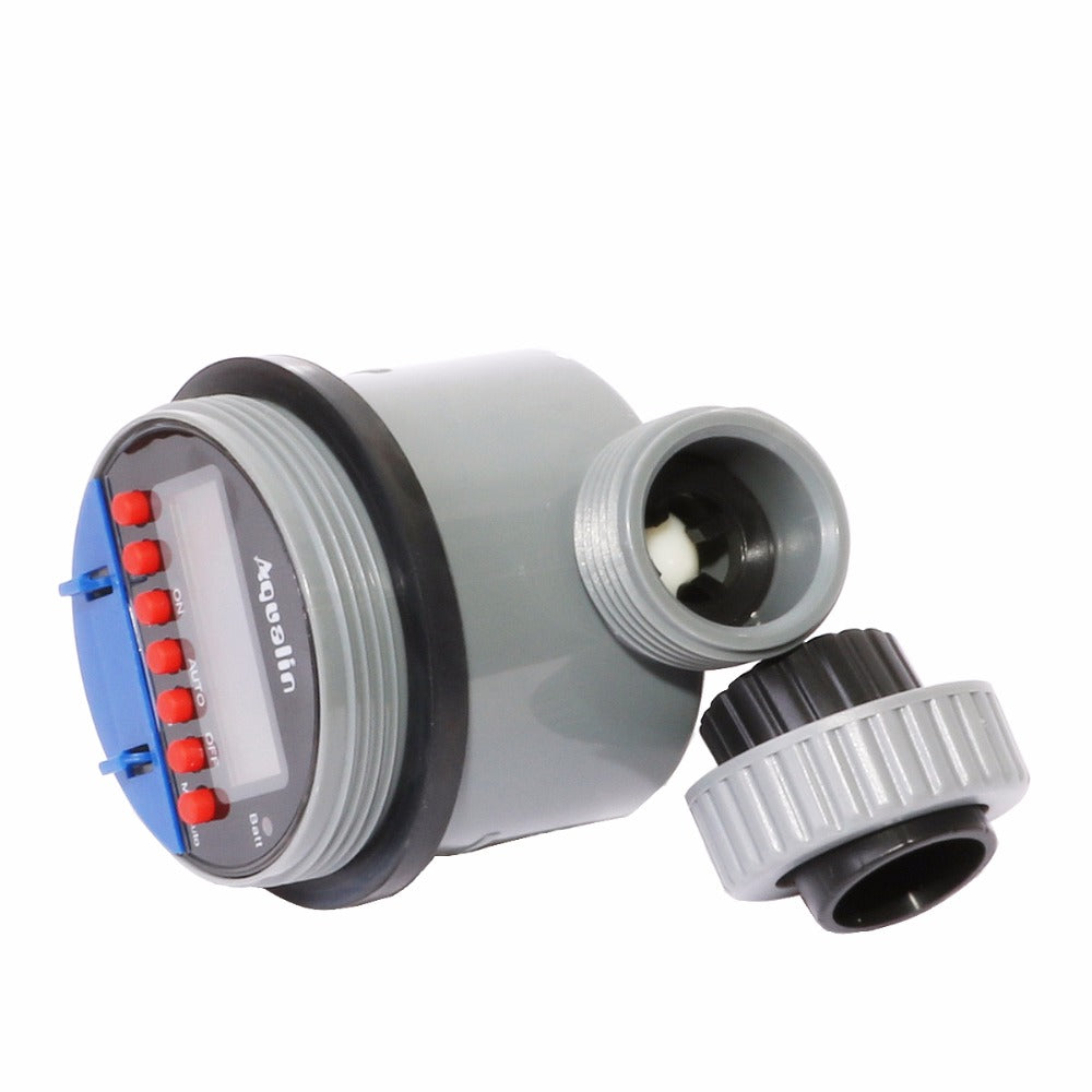 LCD Display Watering Timer Electronic Ball Valve Controller Aqualin ...