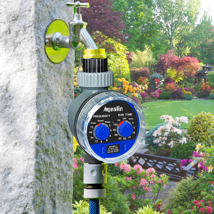 Garden  Water Timer Ball Valve Automatic Electronic Irrigation Timer Controller  System #21025 - Aqualin Official Store