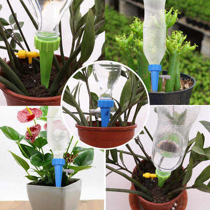 12pc/ 18pc/24pc/30pc/36pc Garden Drip Irrigation Watering Spike Kits Automatic Spikes System for Plants , Home Bonsia#26301-17 - Aqualin Official Store