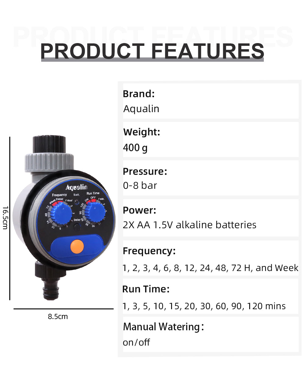 Garden Automatic Irrigation Watering Timer Upgraded Version