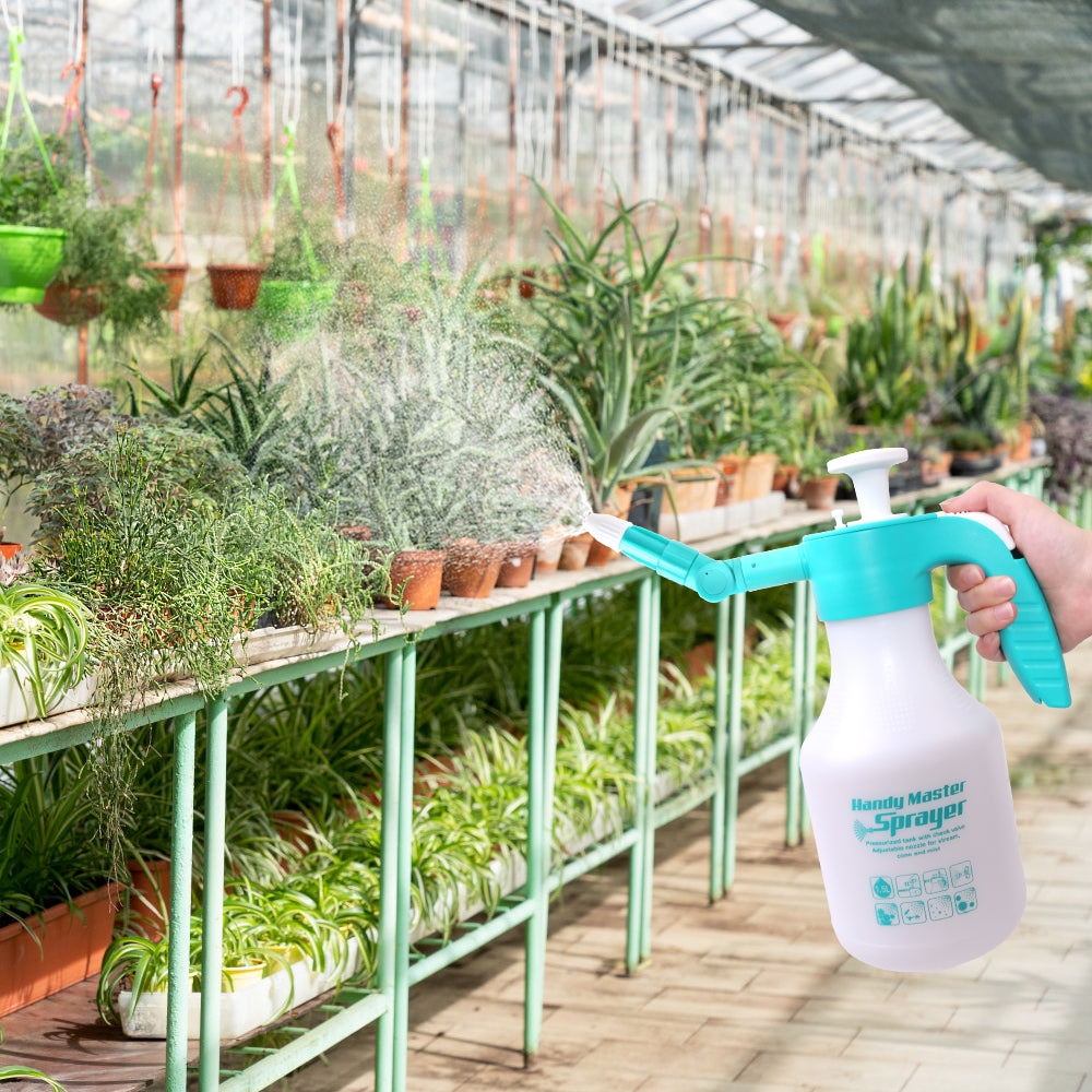 1.5/3/5L Garden Irrigation Pneumatic Sprayer Home Lawn Large Range Spray Water Fogger Spraying Disinfect Pesticides Tools - Aqualin Official Store