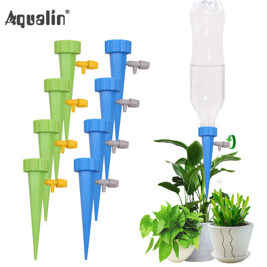 12pc/ 18pc/24pc/30pc/36pc Garden Drip Irrigation Watering Spike Kits Automatic Spikes System for Plants , Home Bonsia#26301-17 - Aqualin Official Store