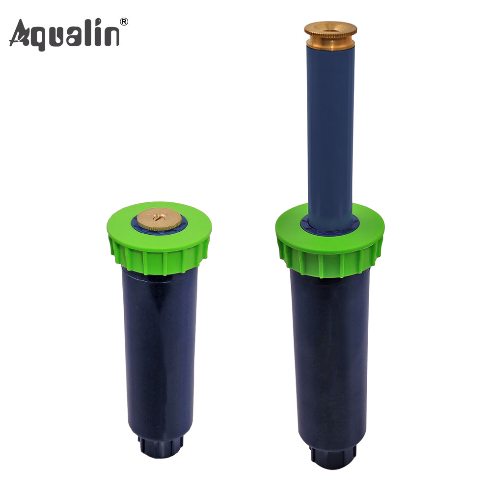 90-360 Degree 4Pcs/lot Garden Lawn Sprinkler  Automatic Retractable Spray Irrigation System Copper Nozzle #GW00106 - Aqualin Official Store